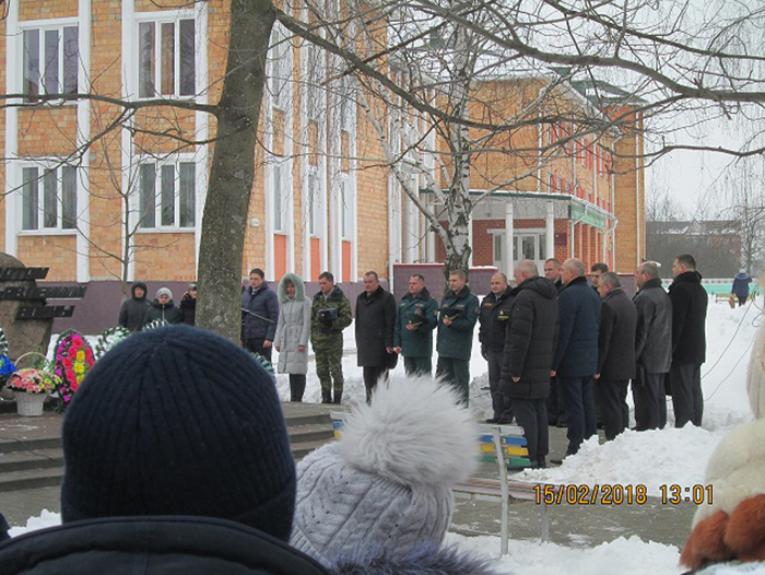 Митинг, посвящённый 29-й годовщине вывода ограниченного контингента советских войск из Республики Афганистан фото 2