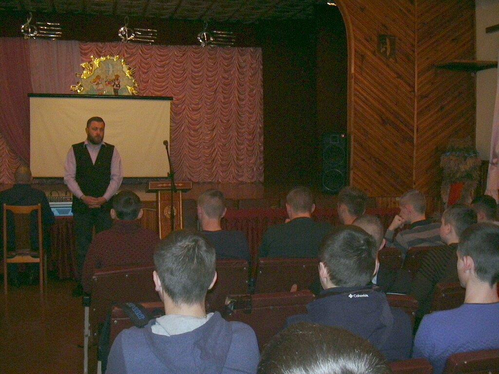 Встреча с помощником руководителя по работе с молодёжью Пинской епархии