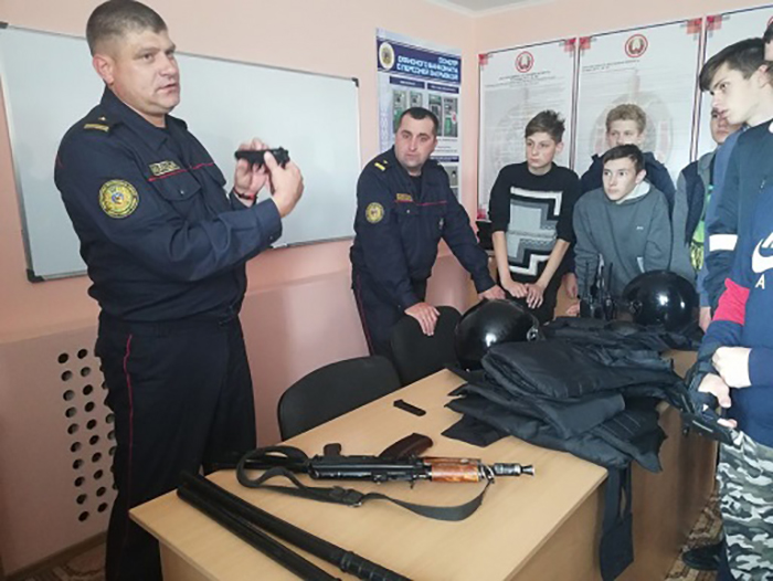 Встреча с сотрудниками Департамента охраны фото 1