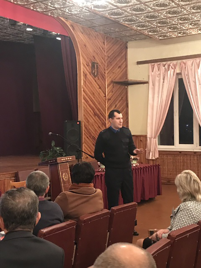 Встреча с представителями РОВД, РОЧС, ГАИ фото 1