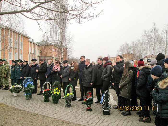 Митинг, посвящённый годовщине вывода советских войск из Республики Афганистан