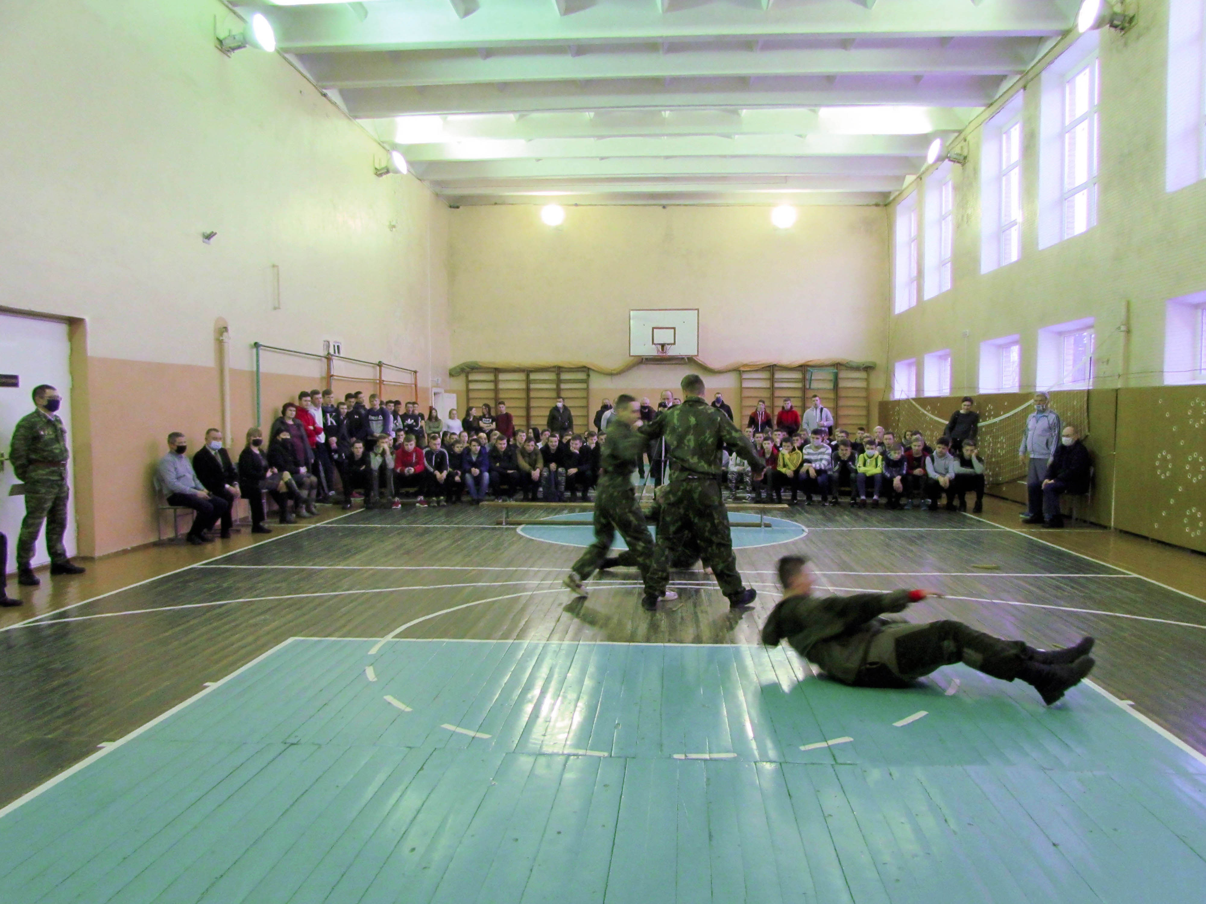 Показательное выступление военно-патриотического объединения Армеец фото 1