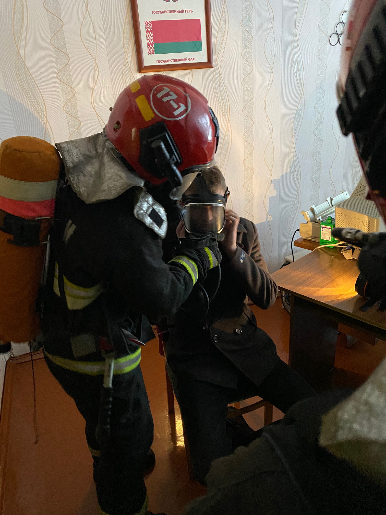 Учебная тренировка по пожаротушению и эвакуации фото 4