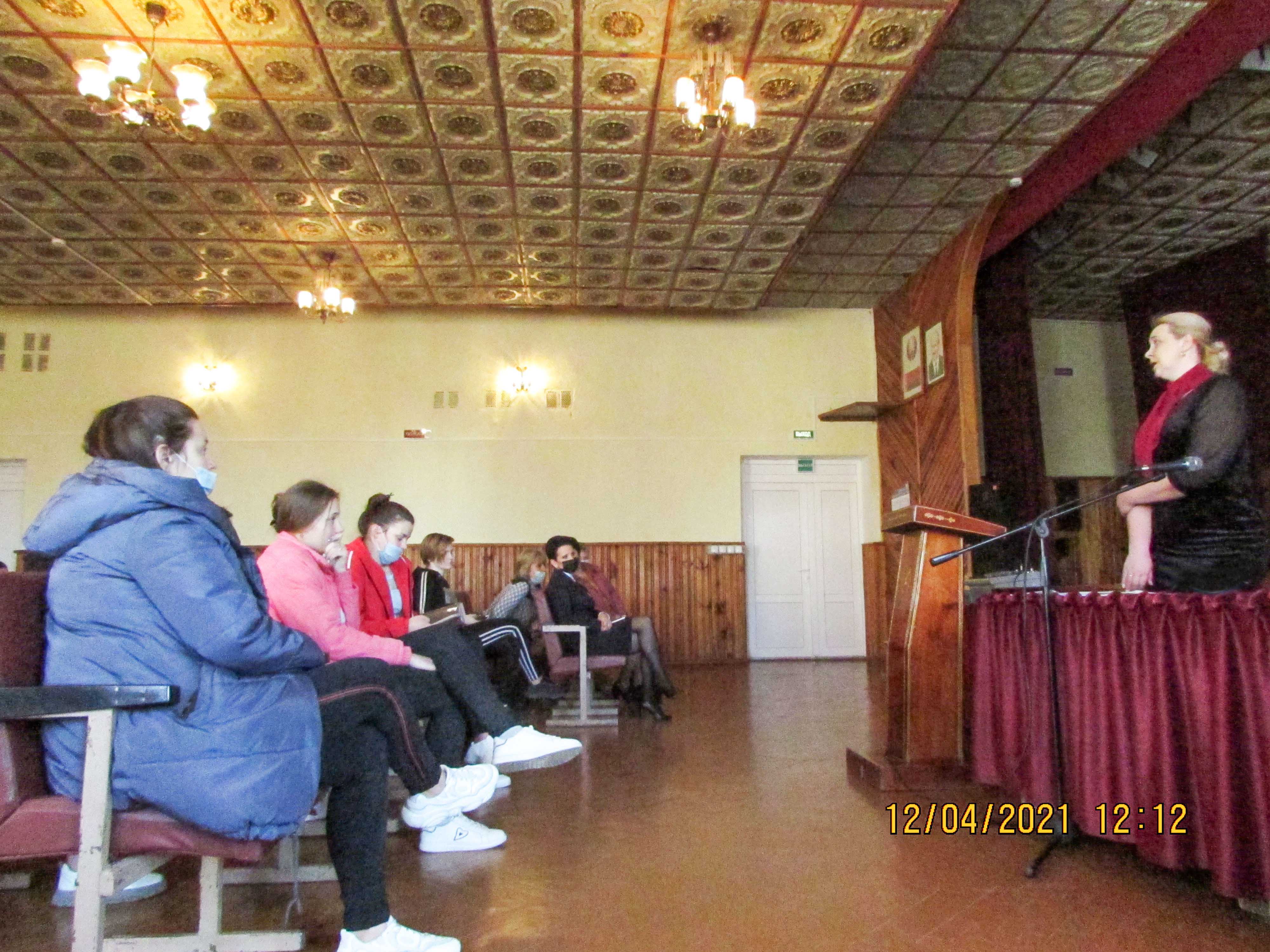 Выступление заместителя начальника отдела рынка труда и содействия занятости УТЗ СЗ Столинского районного исполнительного комитета фото 3