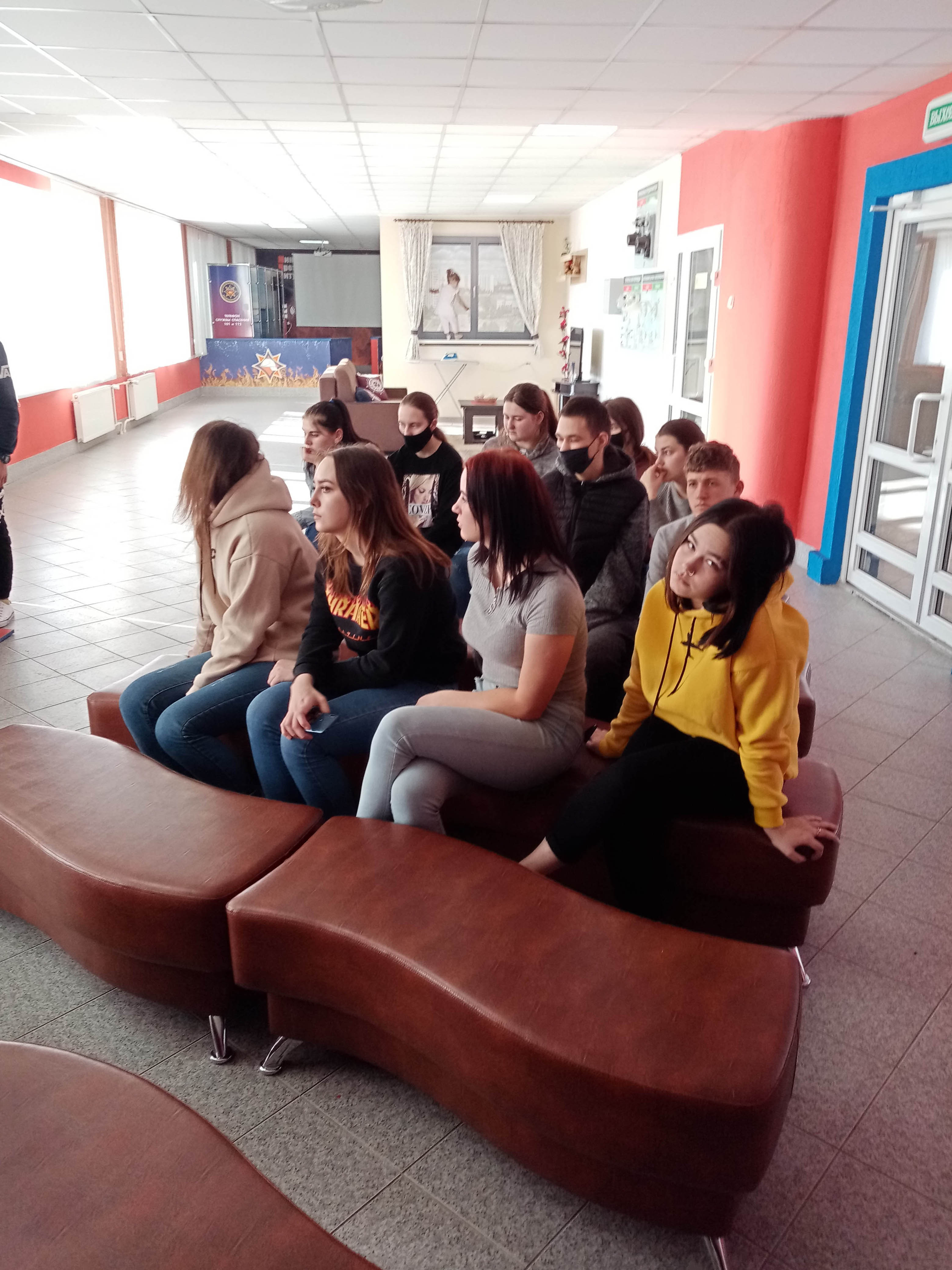 Посещение Центра безопасности Столинского РОЧС фото 6