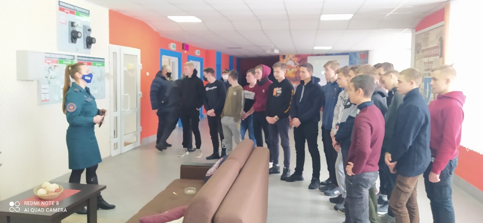 Посещение Центра безопасности Столинского РОЧС фото 15