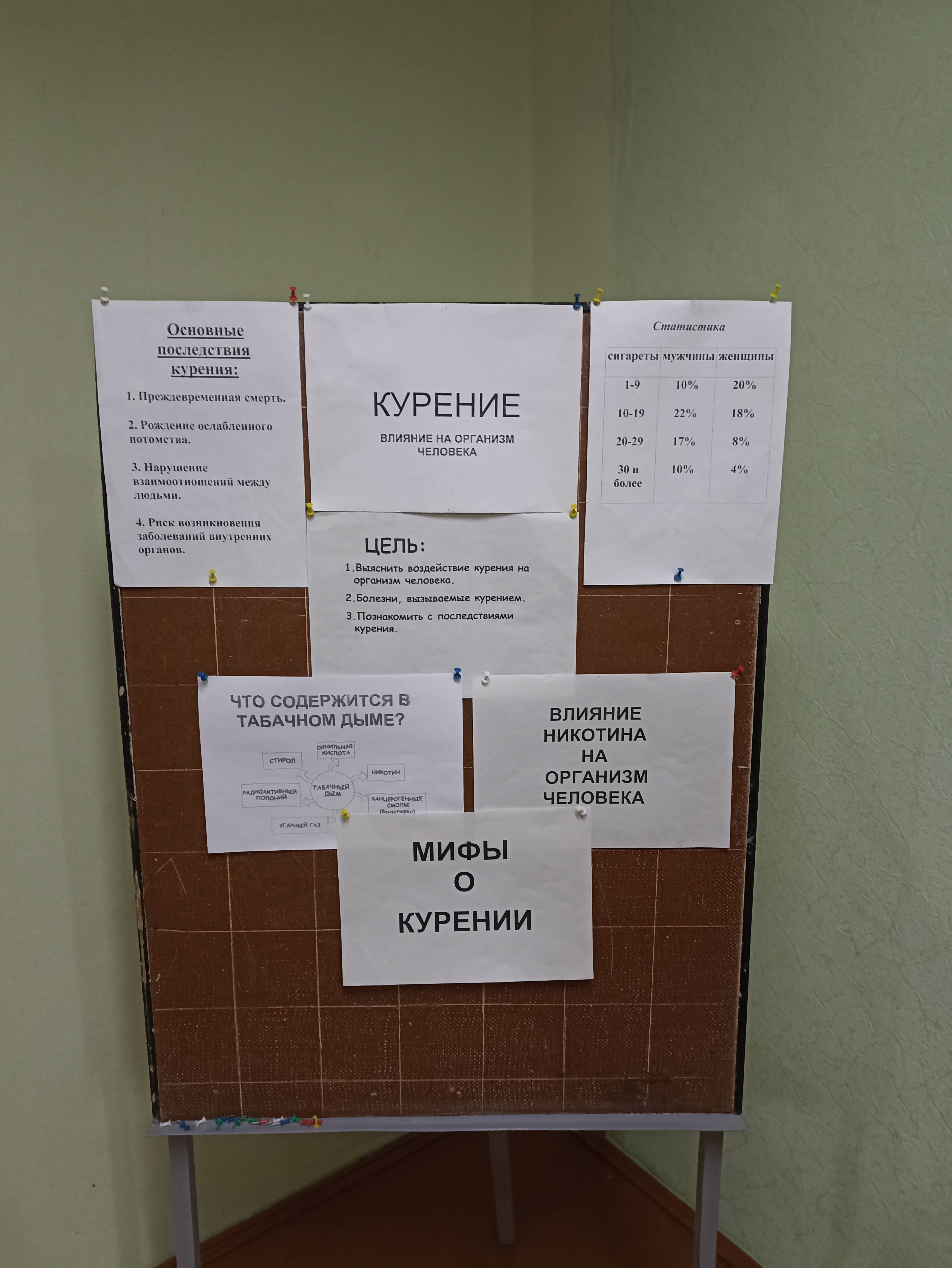 Воспитательное мероприятие на тему Курение и его влияние на организм человека фото 4