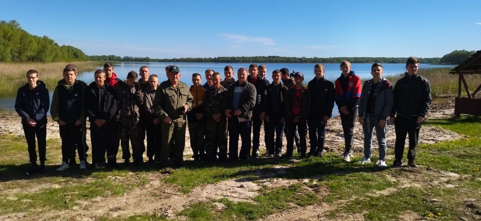 Наведение порядка около водохранилища Дубойское фото 1