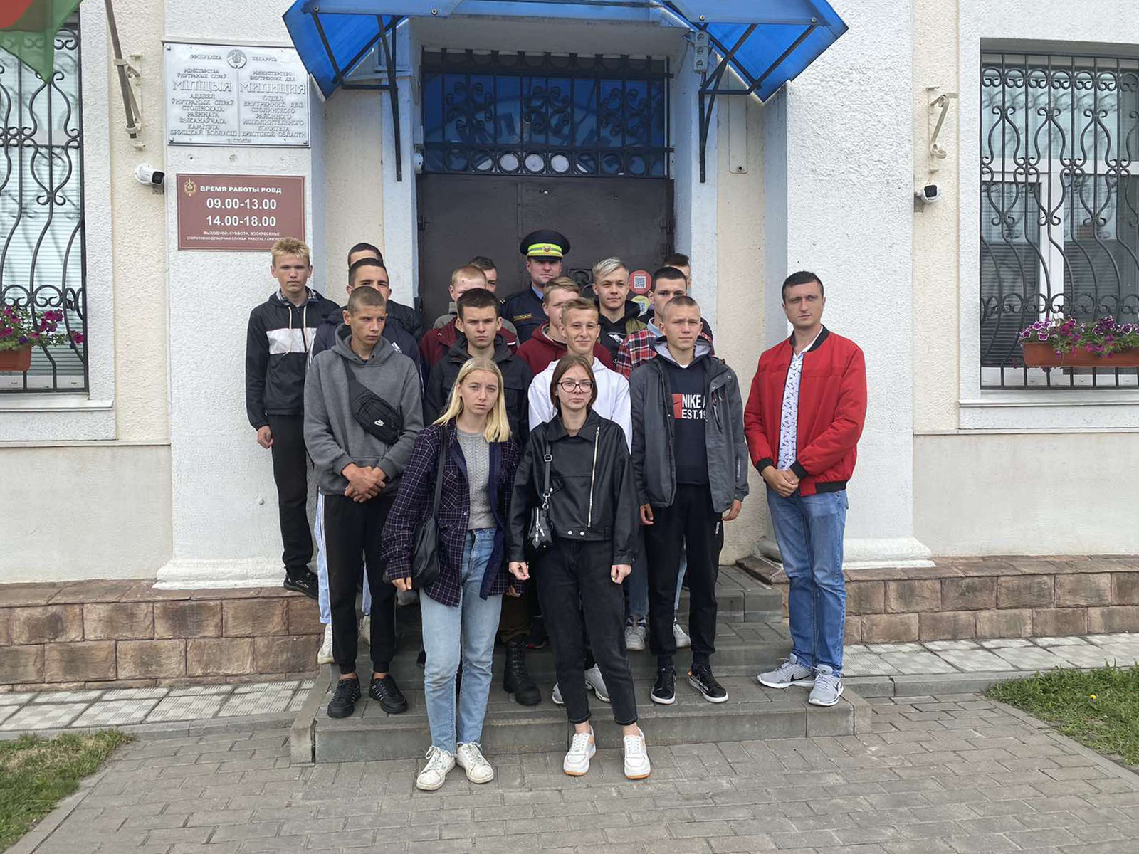 Посещение Столинского РОВД фото 3