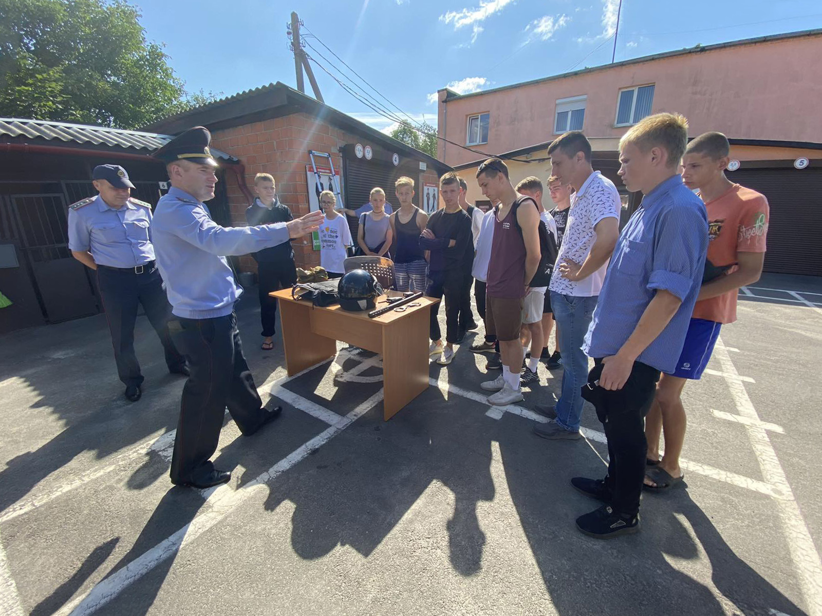 Посещение департамента охраны МВД фото 1