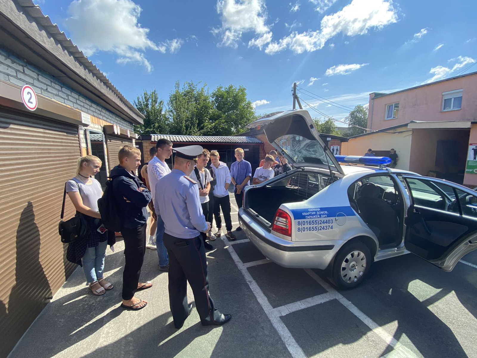 Посещение департамента охраны МВД фото 2