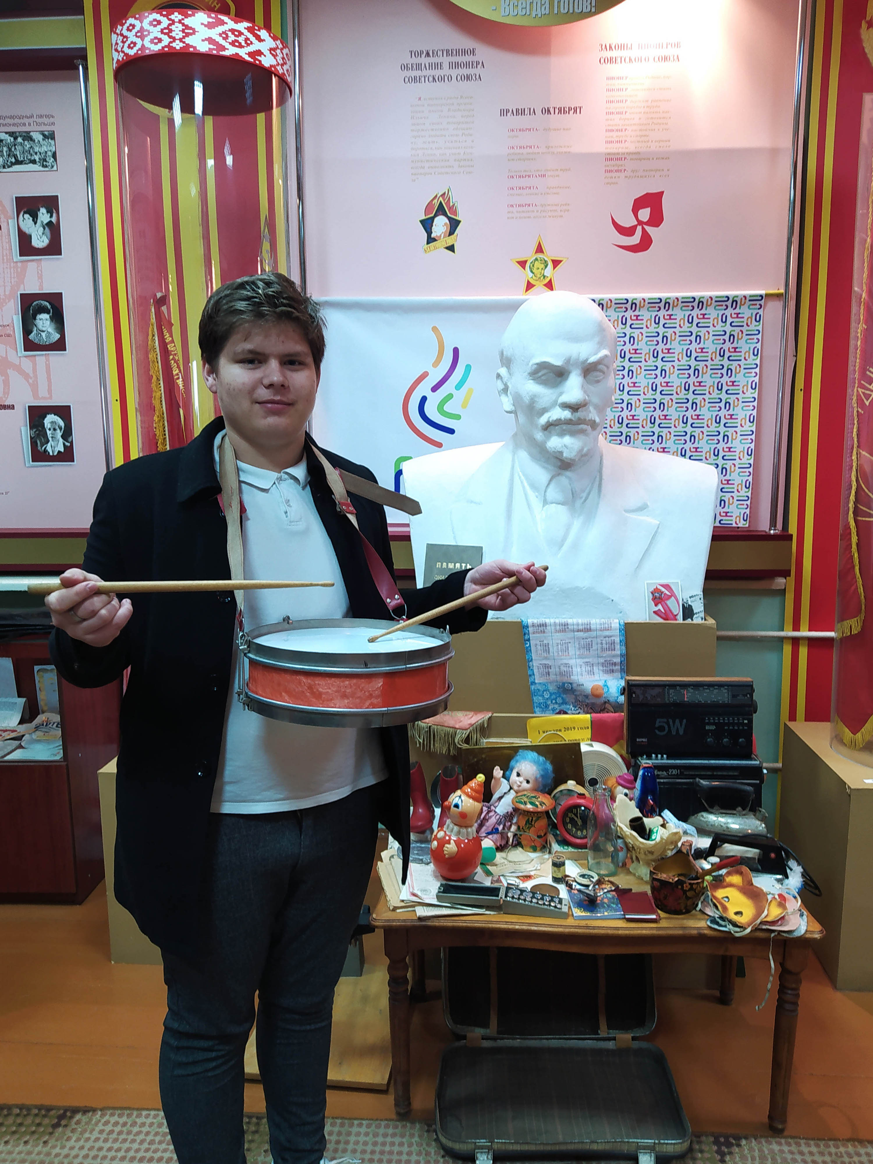 Посещение музея Якуба Коласа и музея пионерской славы фото 2