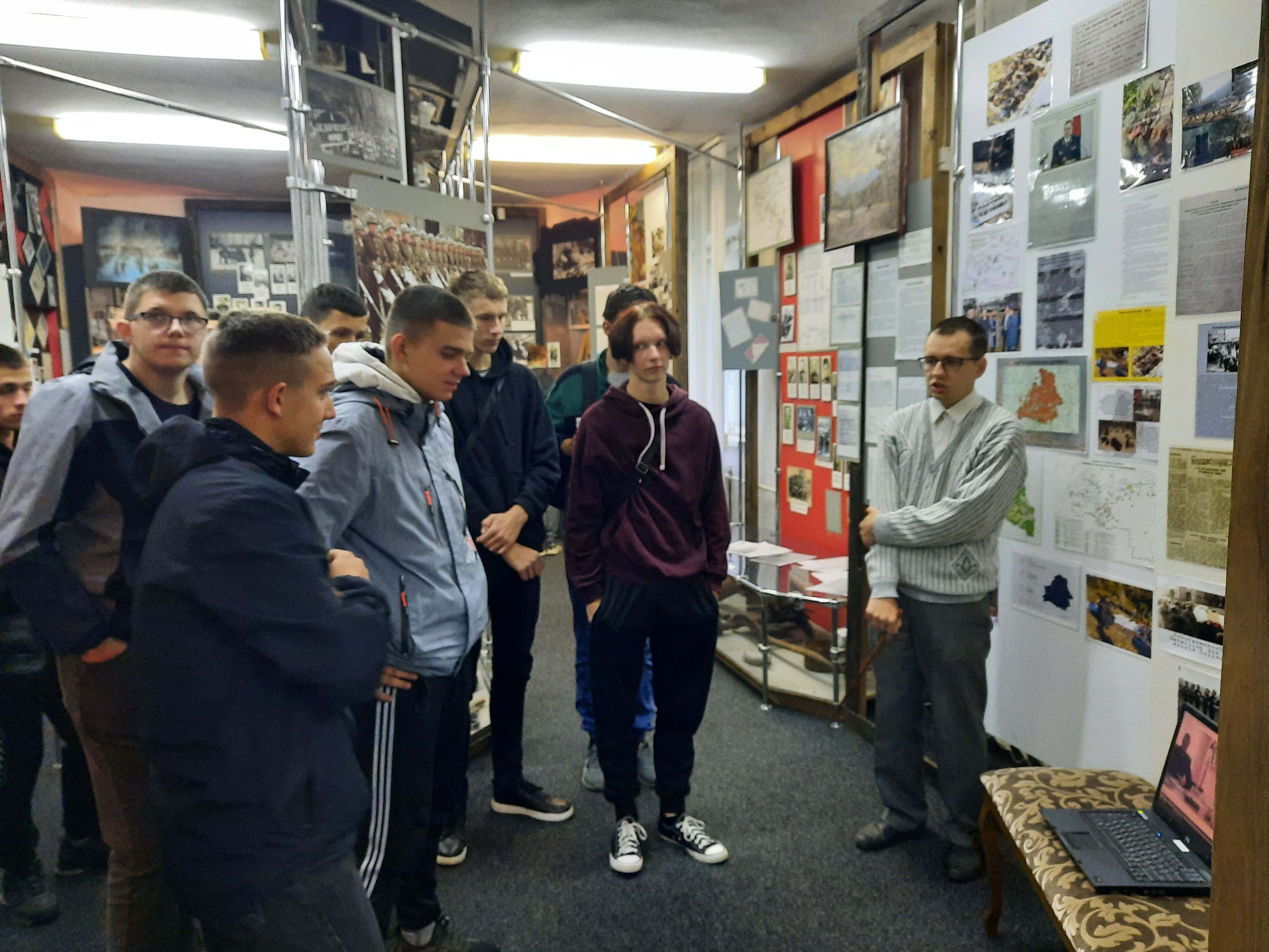 Посещение экспозиции, посвящённой геноциду белорусского народа фото 3