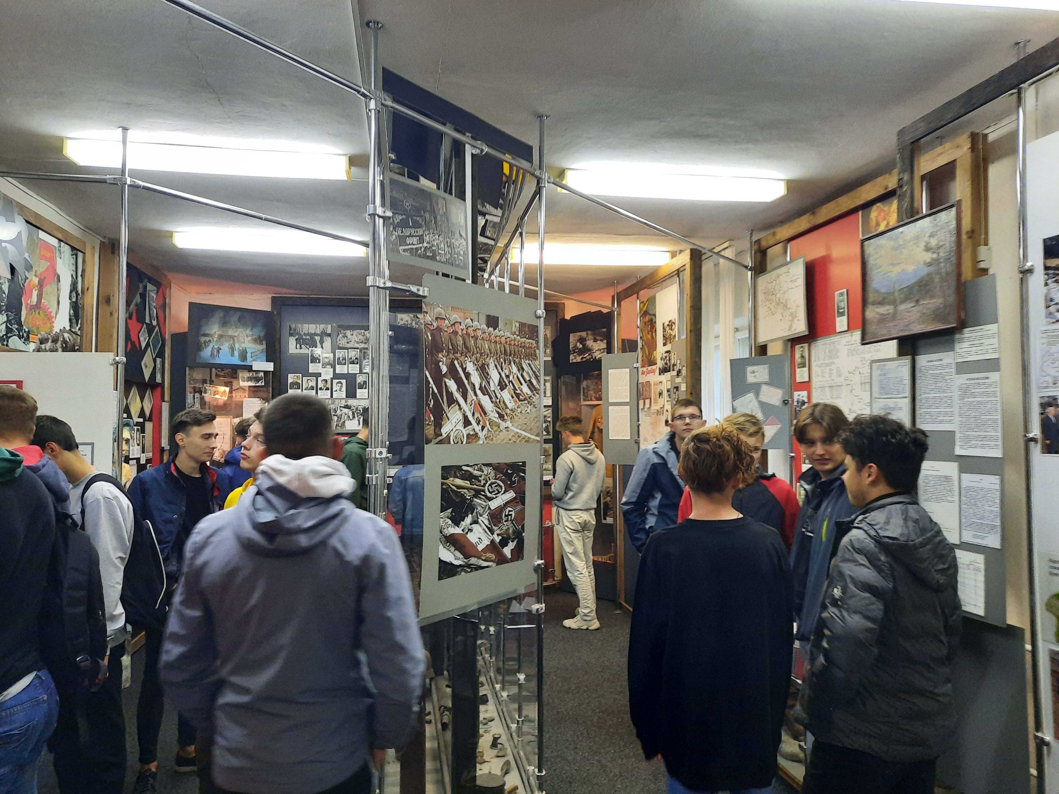 Посещение экспозиции, посвящённой геноциду белорусского народа фото 4