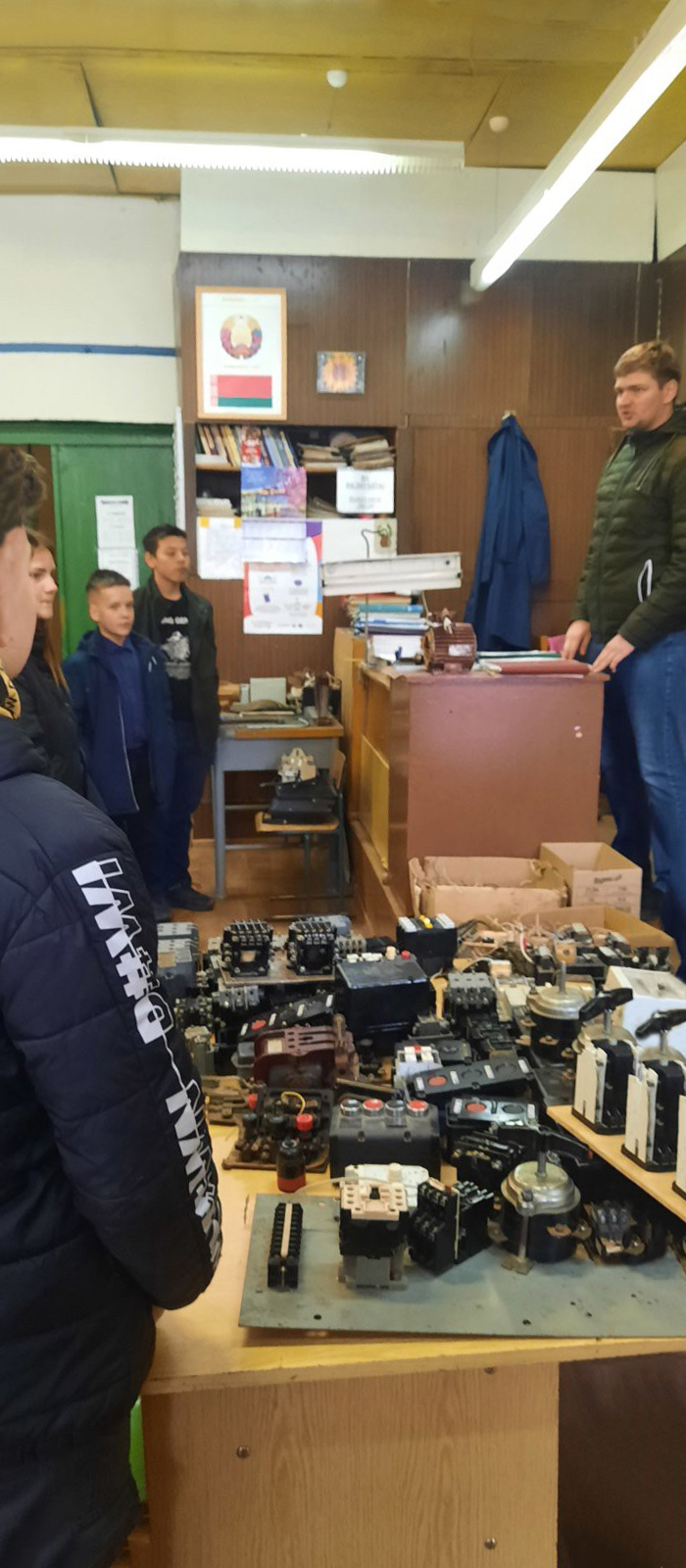 Посещение мастерских лицея фото 3