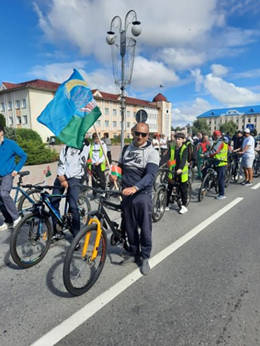 Велопробег, посвящённый Дню единения белорусского народа фото 2