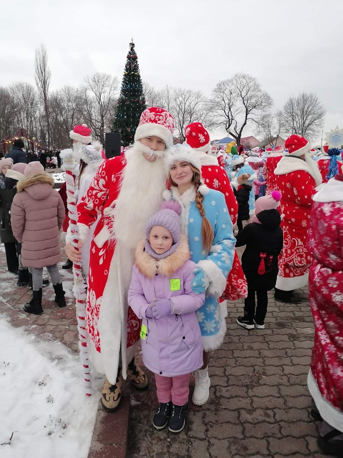 Открытие главной районной ёлки фото 6