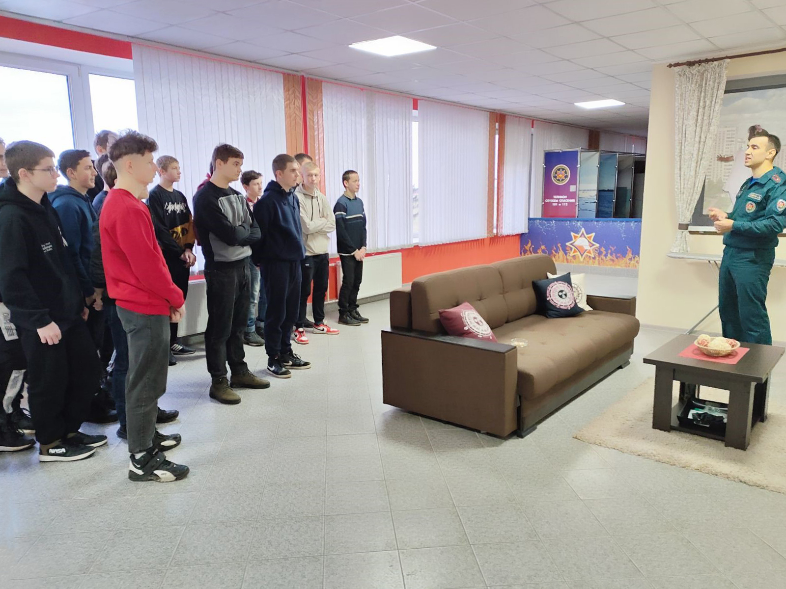 Посещение Центра безопасности МЧС фото 2