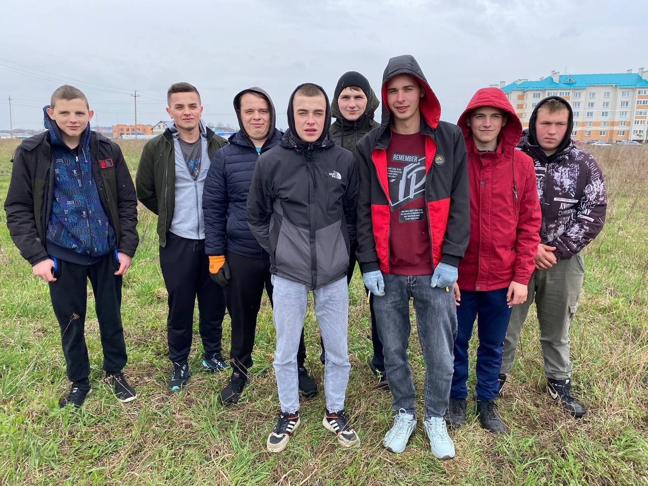 Очередная посадка деревьев фото 1