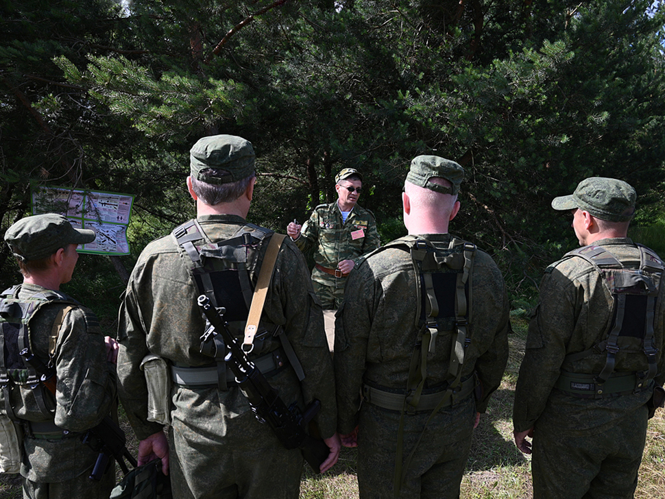 Учения с военнообязанными фото 3