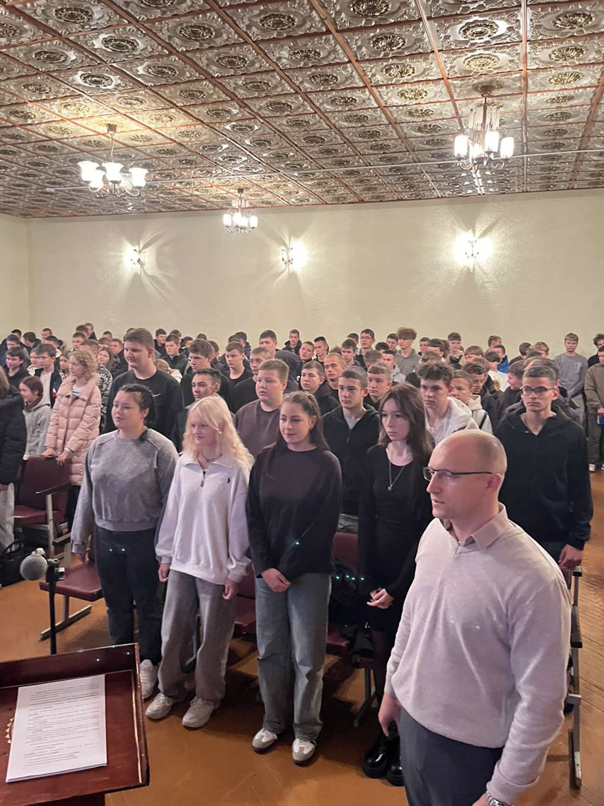 Собрание первокурсников фото 2