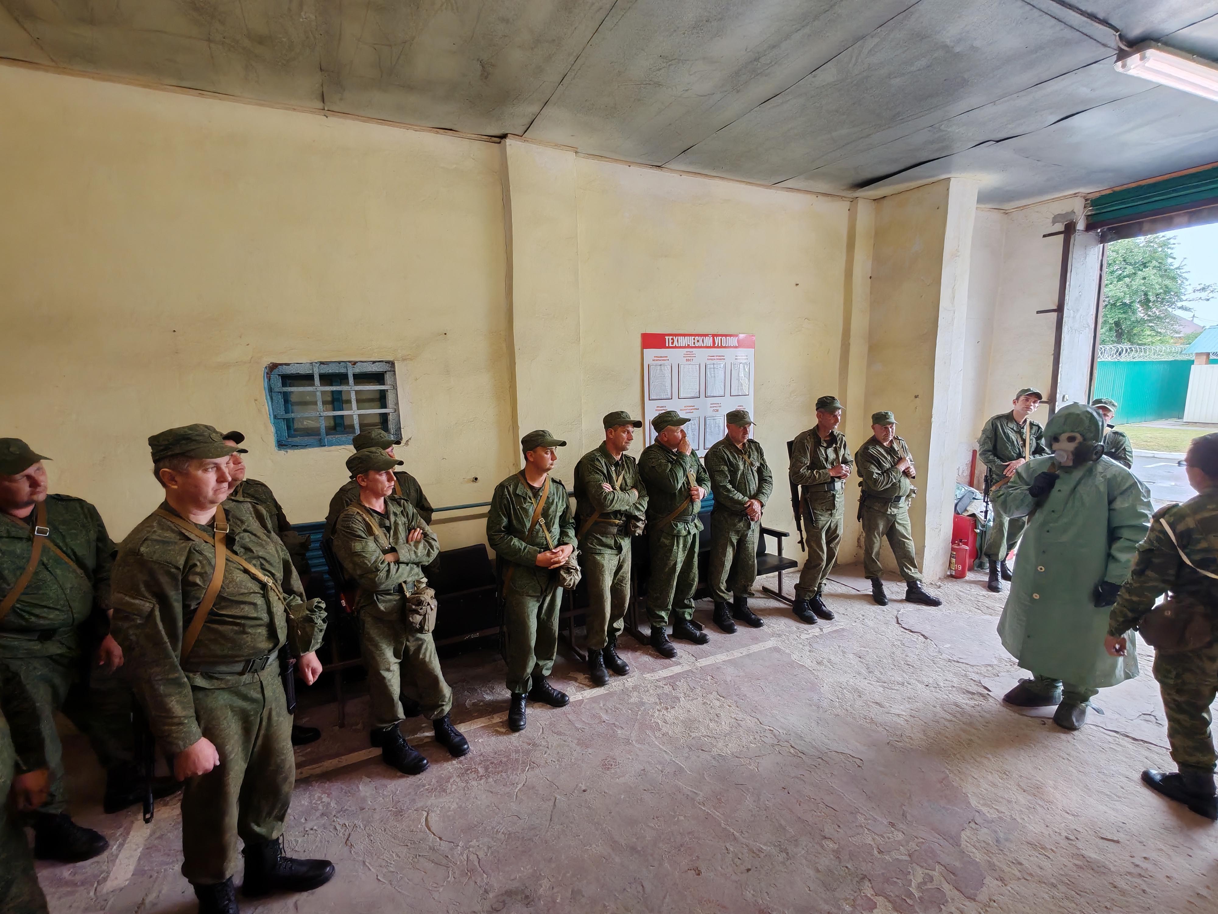 Учения с военнообязанными фото 10