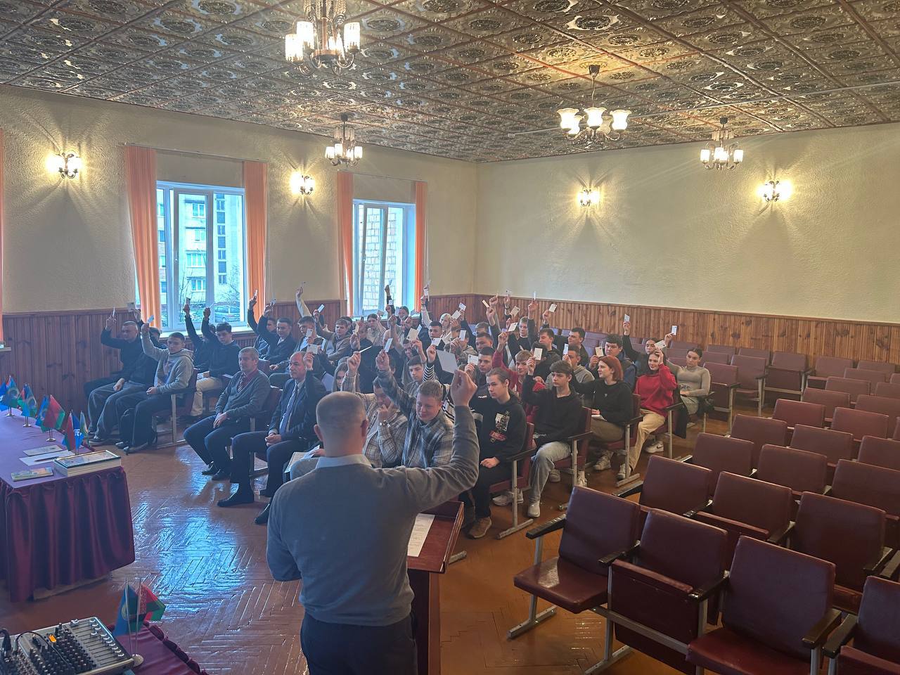 Отчётная конференция ППО учащихся фото 2