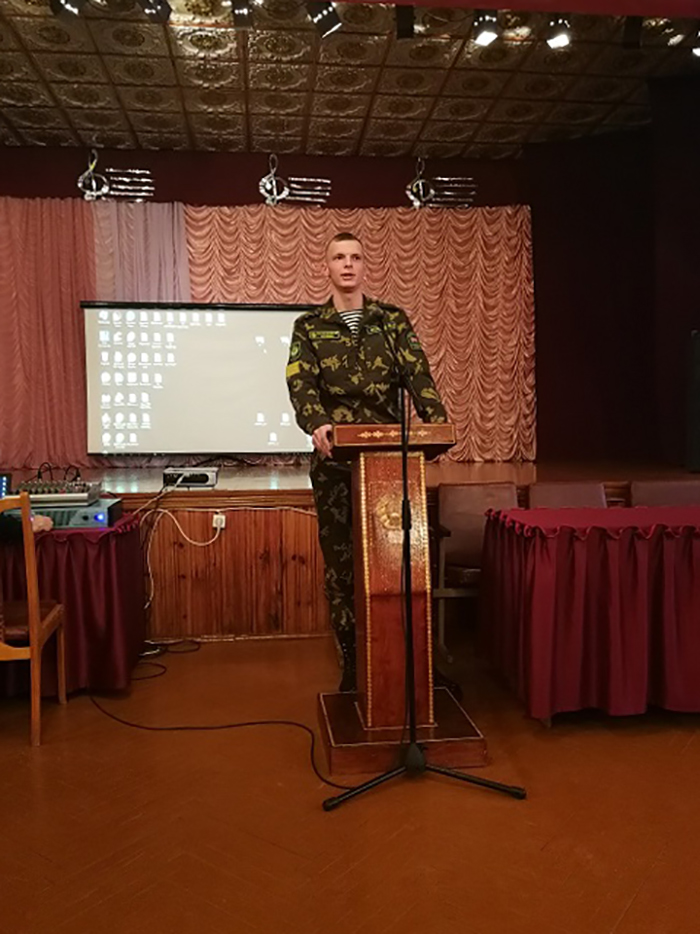 Сустрэча з прадстаўнікамі пагранічных войск фота 1