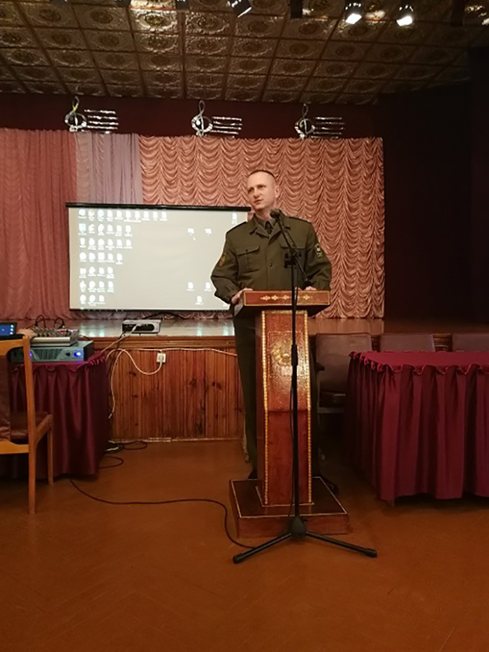 Сустрэча з прадстаўнікамі пагранічных войск фота 2