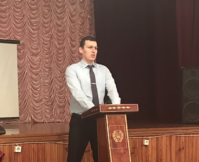 Сустрэча з намеснікам начальніка крымінальнага вышуку