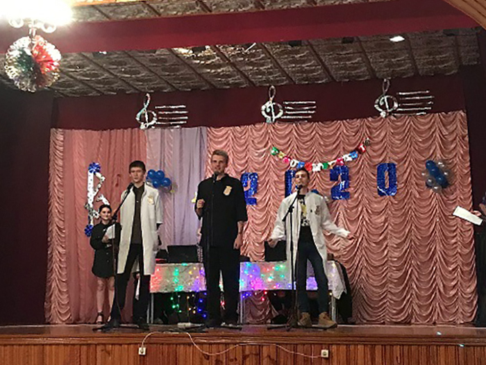 Навагодняя конкурсная праграма Рыцарскі паядынак фота 2