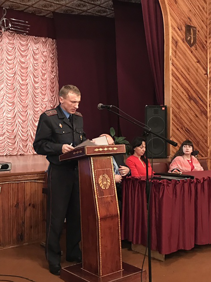 Круглы стол Правы і абавязкі моладзі ў Рэспубліцы Беларусь. Адказнасць за правапарушэнні фота 4