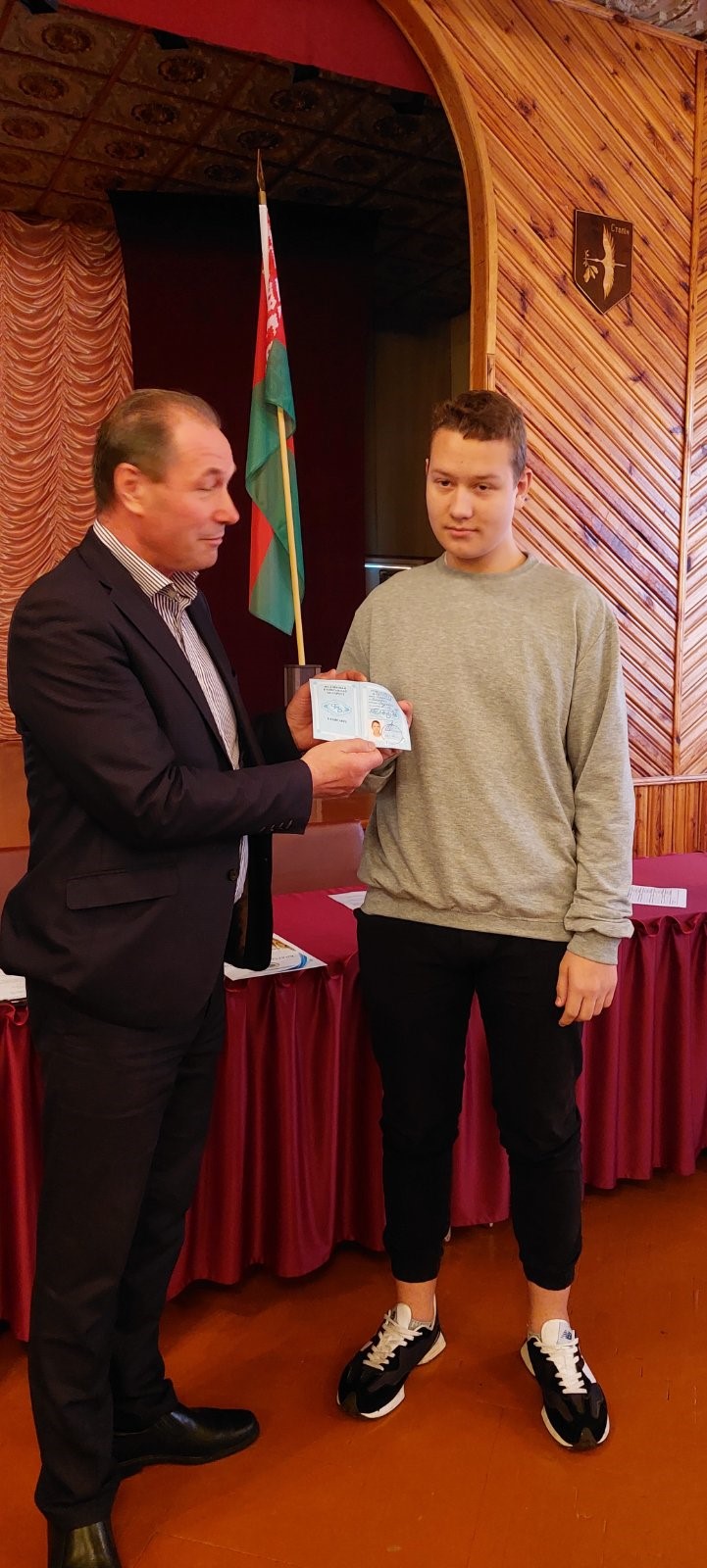Прафсаюзны сход навучэнцаў фота 2