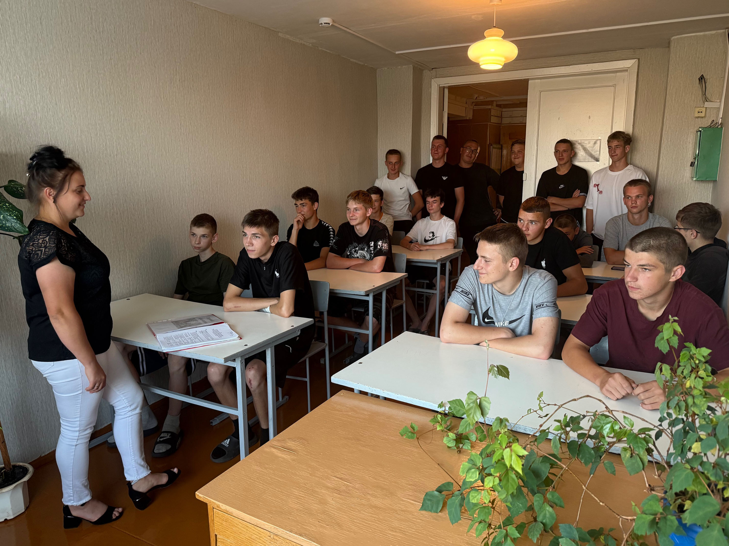 Встреча с учащимися фото 1