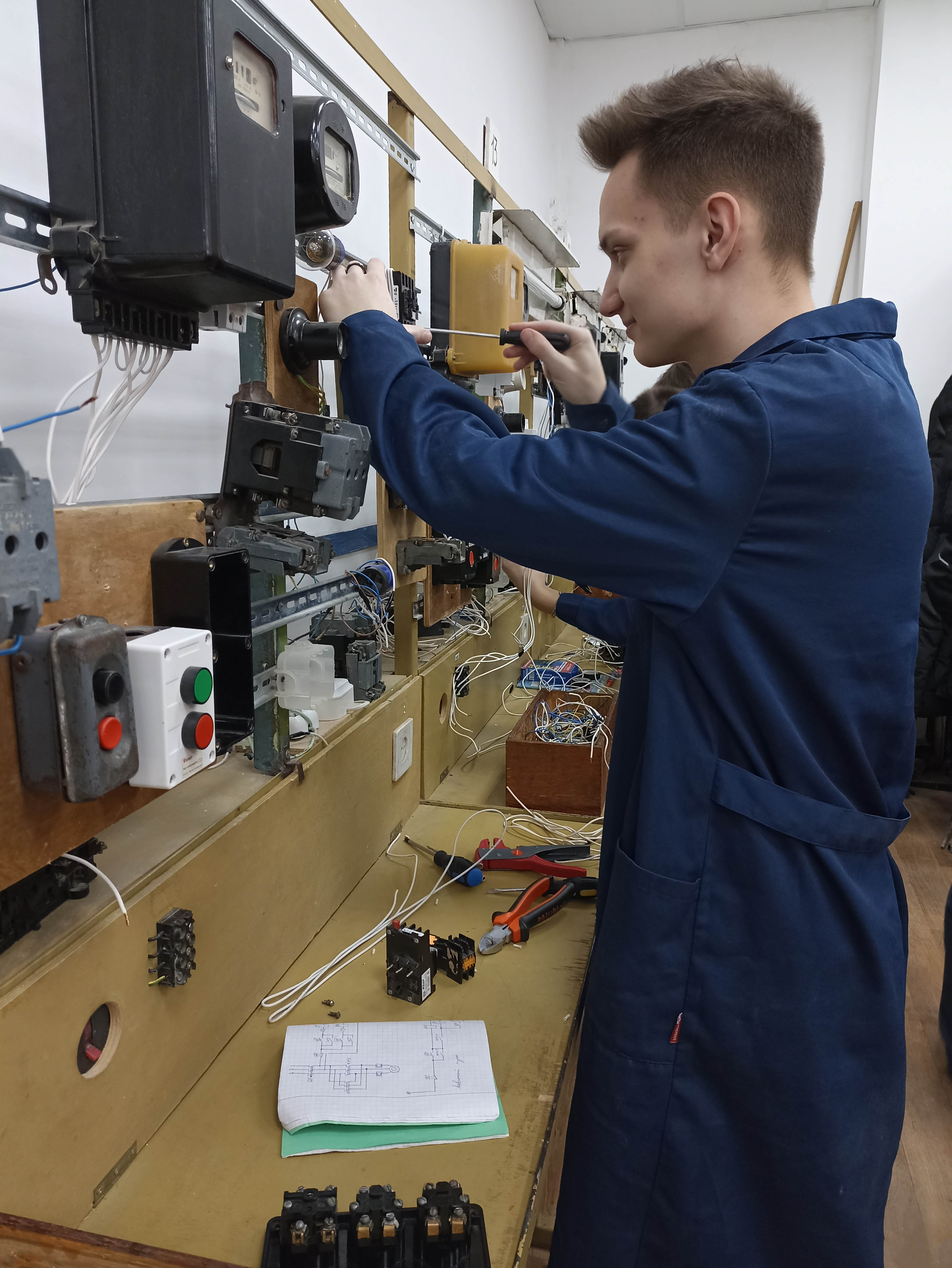 Конкурс па прафесіі Электраманцёр фота 1